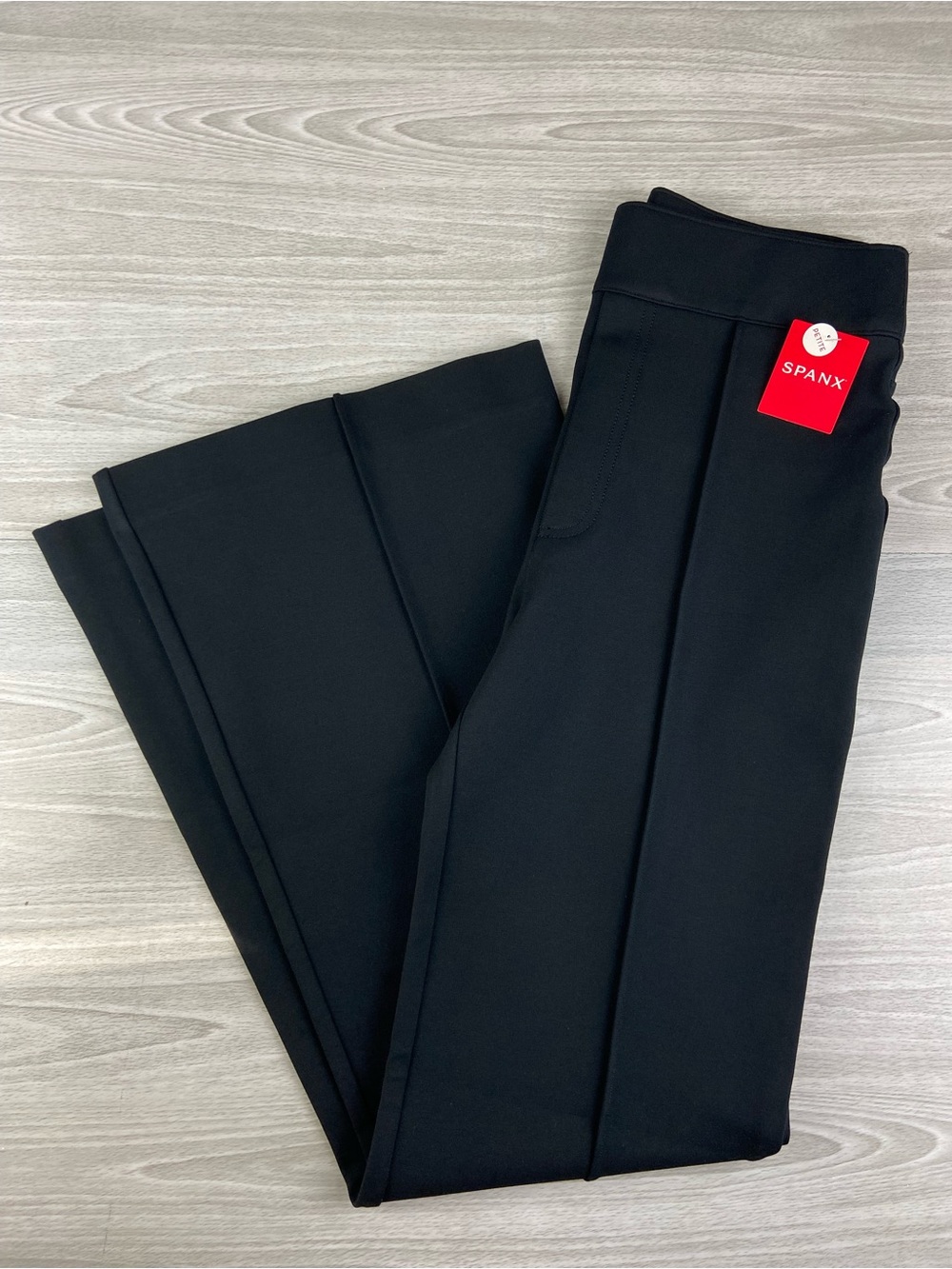 Spanx Super Smooth Perfect Fit Ponte Flare Pant Size Small Petite - Picture 11 of 16